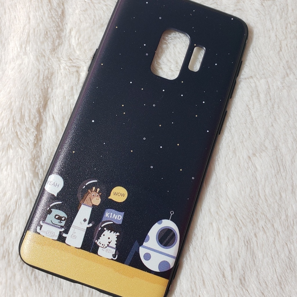 Samsung Galaxy S9 Case Space Animal Astronaut